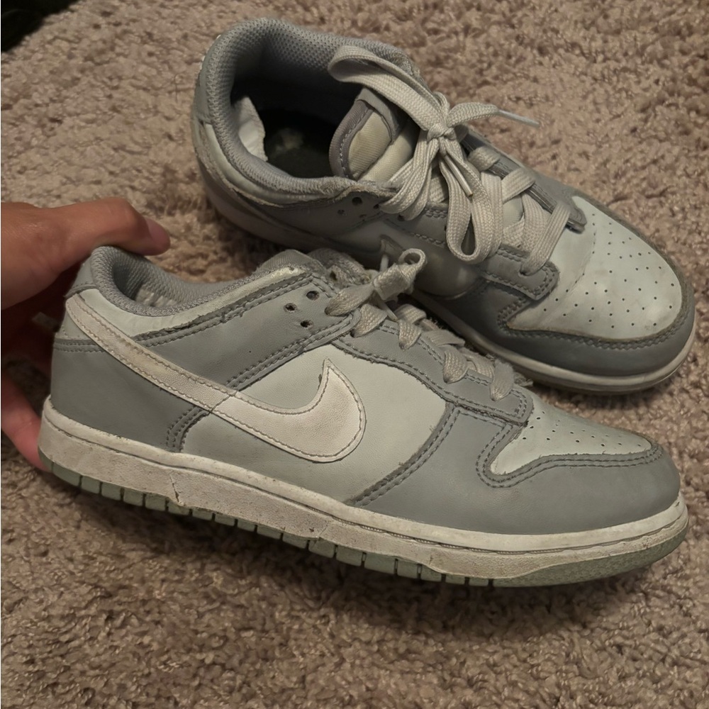 Grey Nike Dunks